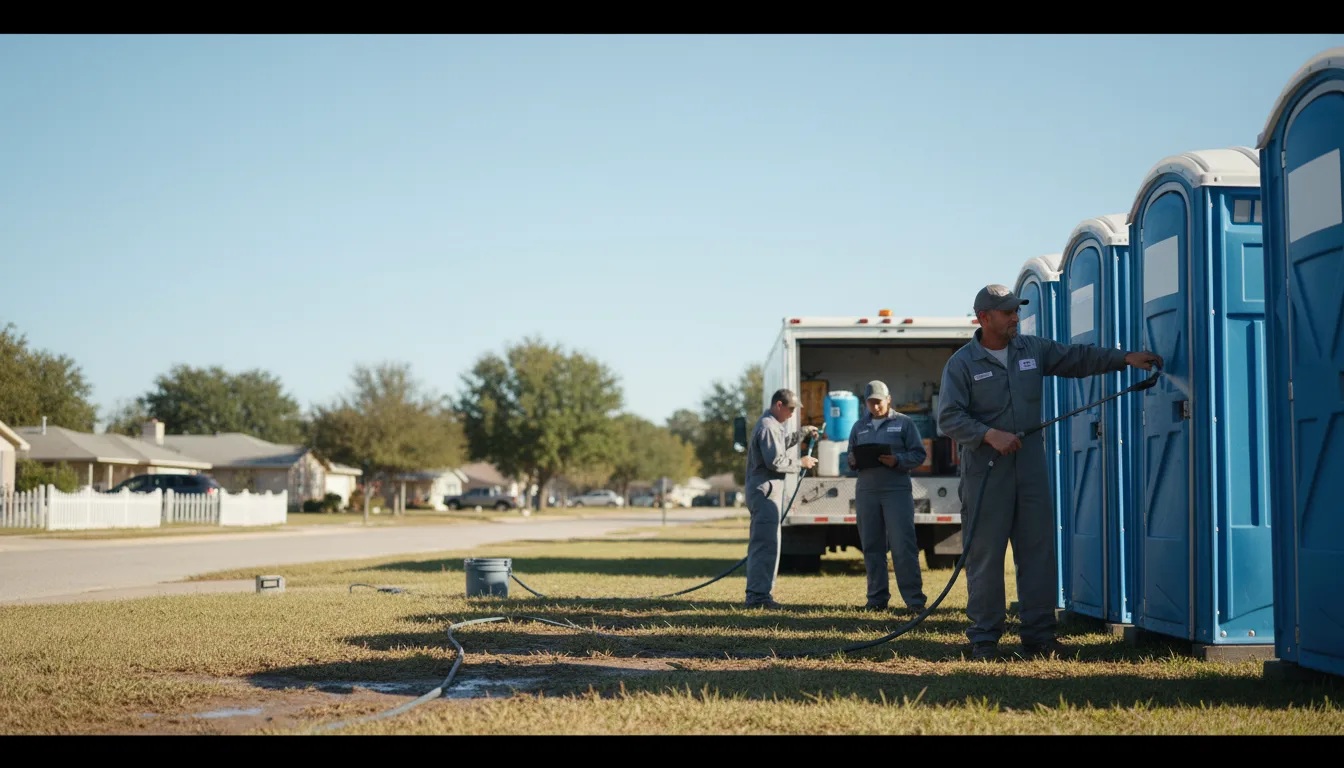 Long-Term Portable Toilet Rental in Saint Peter, MN near me
